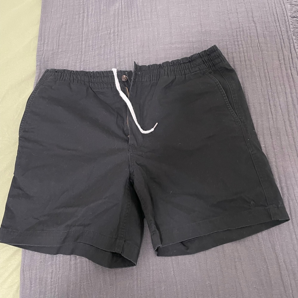 Polo by Ralph Lauren Black Stretch Shorts